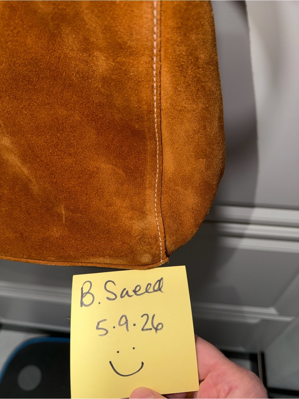 Parker Thatch Caramel Suede Belted Mimi Excellent used condition - Picture 8 of 14